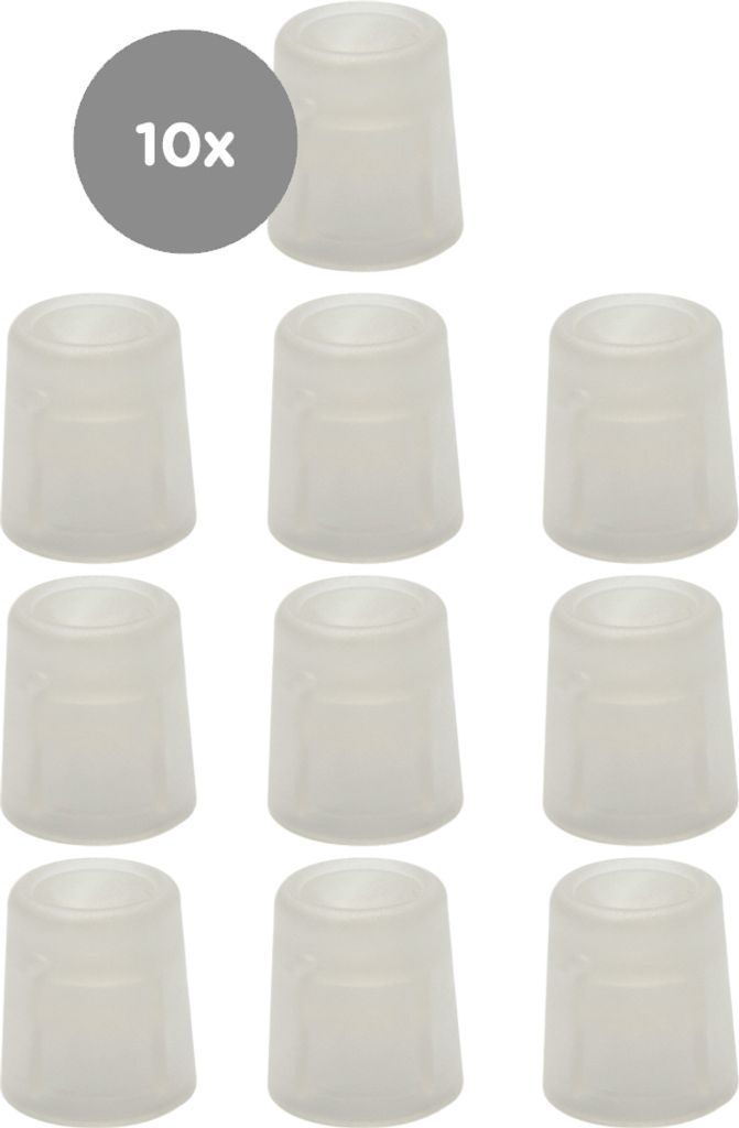 10x sossai Türstopper NTS2 | BERND | Transparent