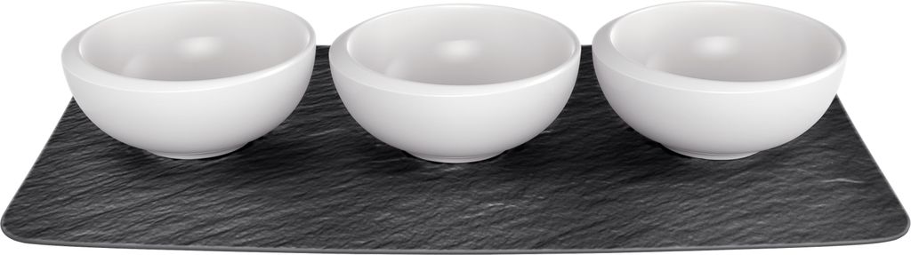 Villeroy & Boch New Moon, Zestaw misek, Okrągły, Porcelana, Zdjęcie produktu 