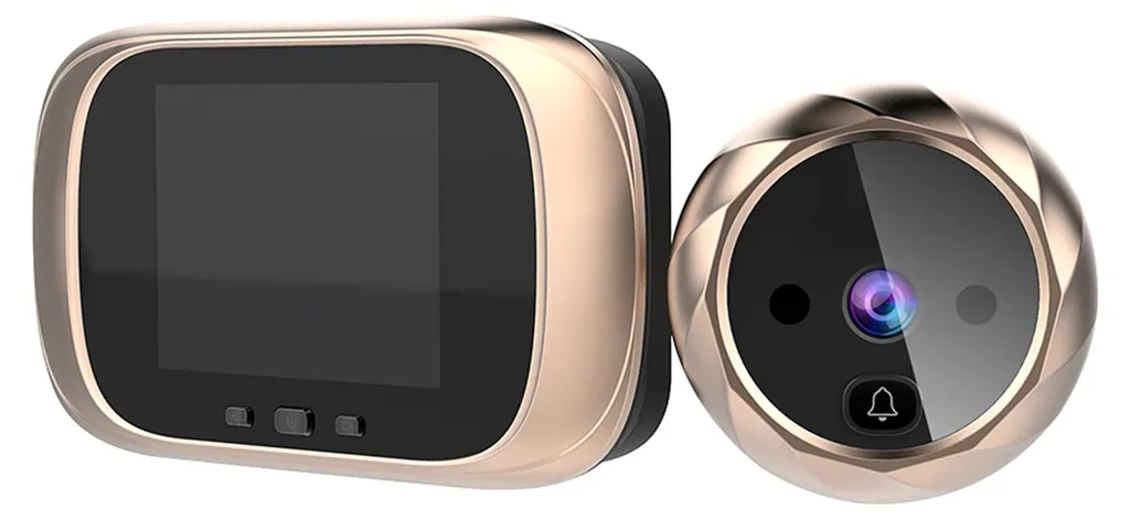 Vidéophone de Porte Infrarouge avec Prise de Photo et Écran LCD 2,8 Pouces