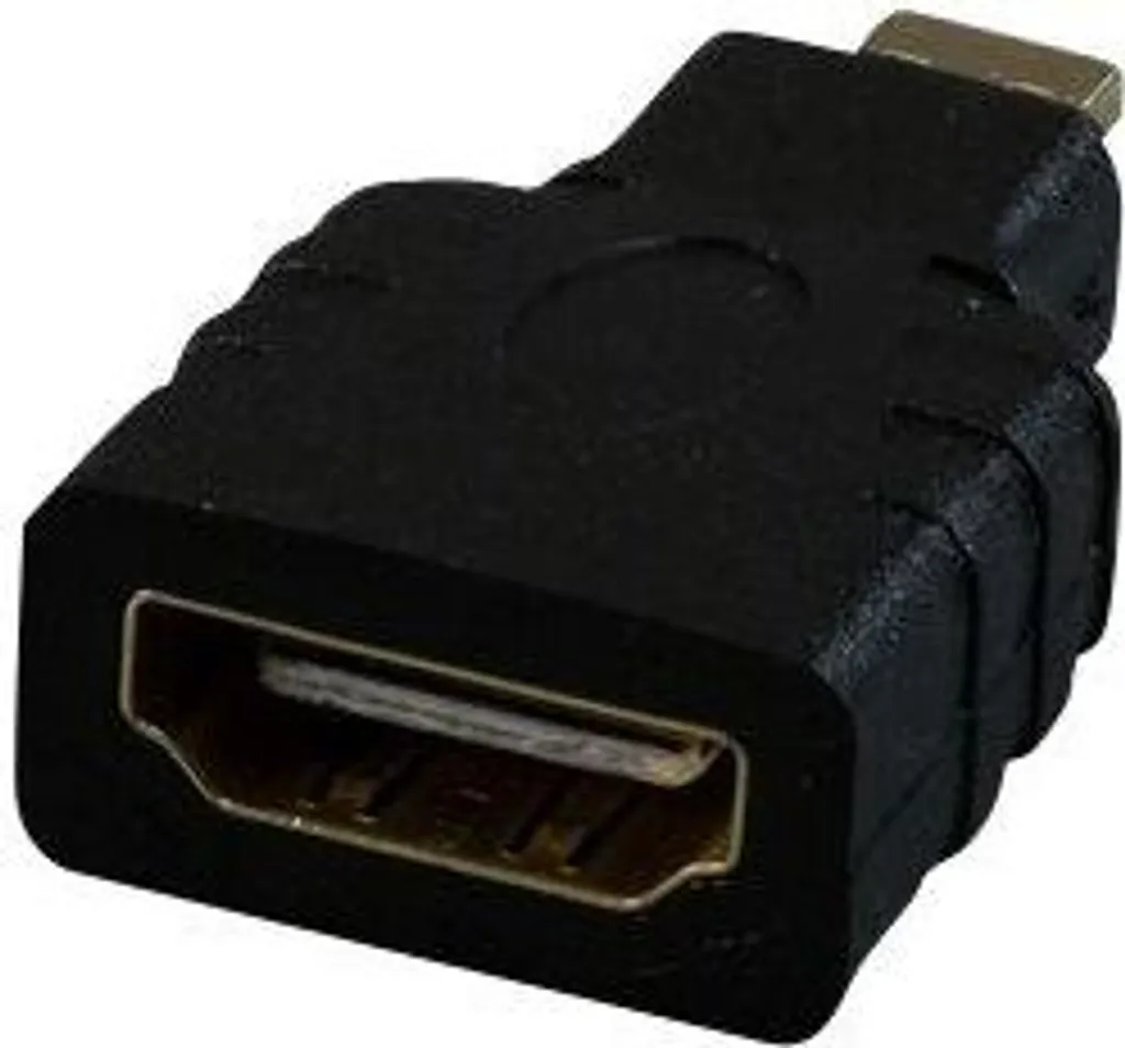 Adaptateur HDMI vers Micro HDMI EFB Noir : Solution pour Port Type D