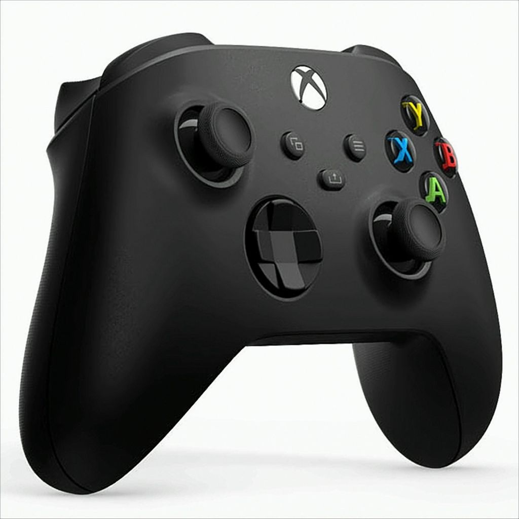 Microsoft Xbox Wireless Controller Black Schwarz Produktbild 