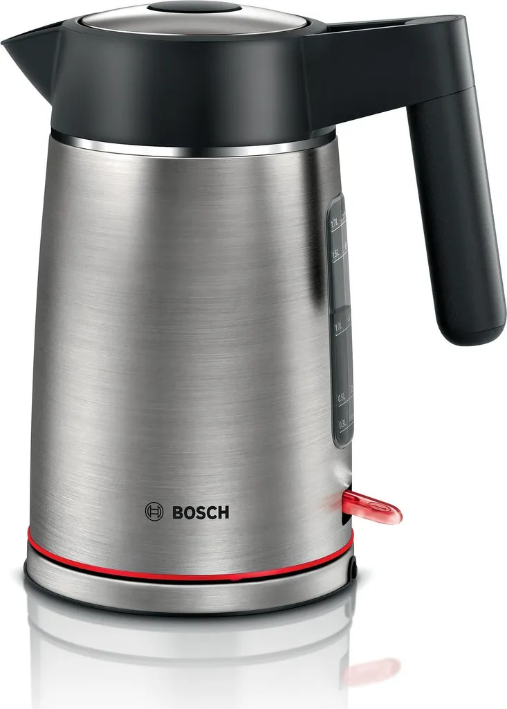 Bouilloire Inox Bosch TWK6M480 - Idéale pour Thé et Café en Famille 1.7L