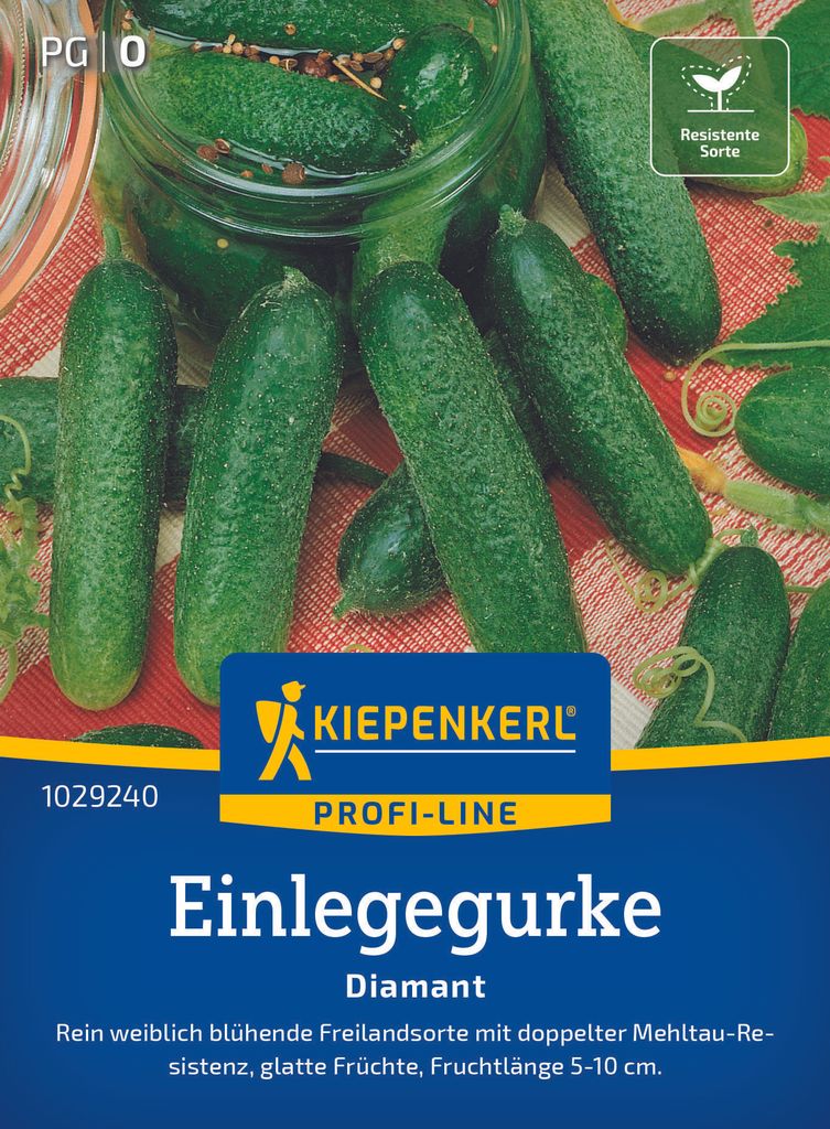Kiepenkerl Einlegegurkensamen Diamant F1 Cucumis sativus 10 Produktbild 