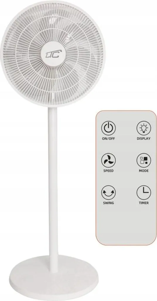 Ventilatore Smart 14" 55W | Controllo Digitale e Timer 2026 - Hi-Tech - 4