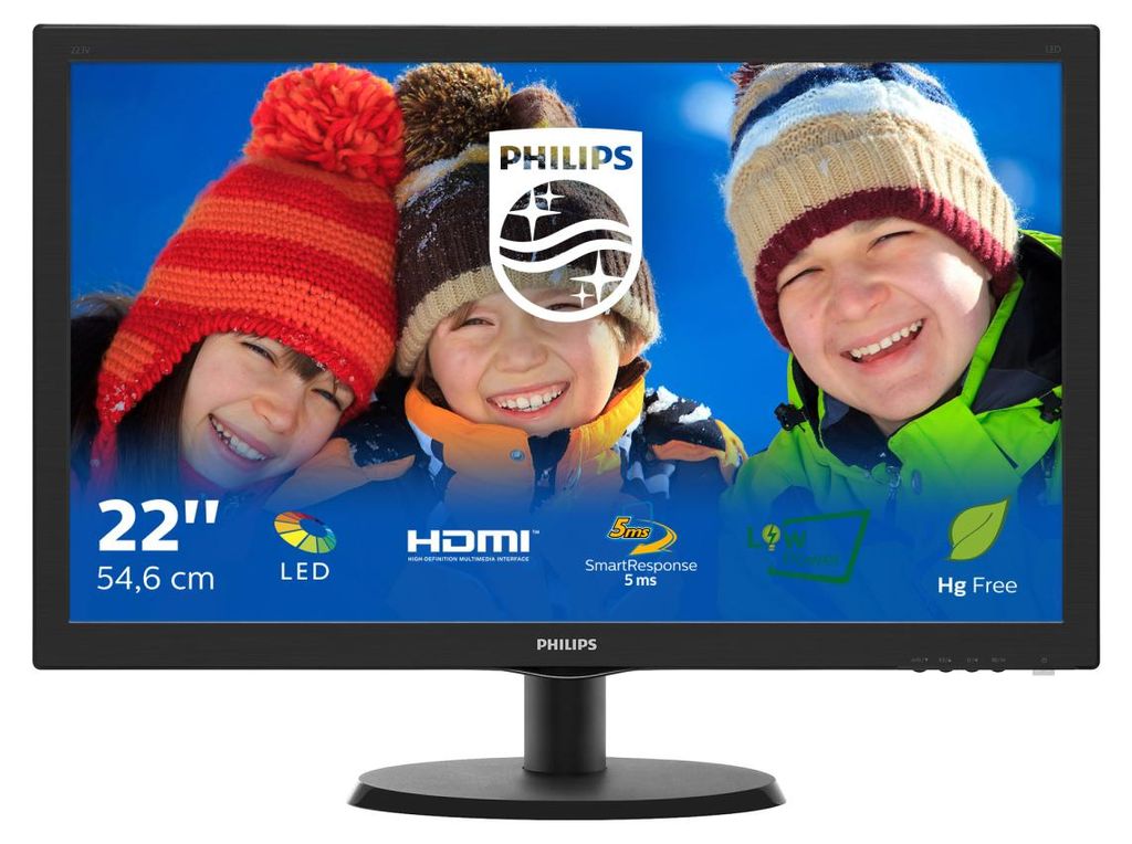 Philips V Line Monitor LCD ze SmartControl Lite Zdjęcie produktu 