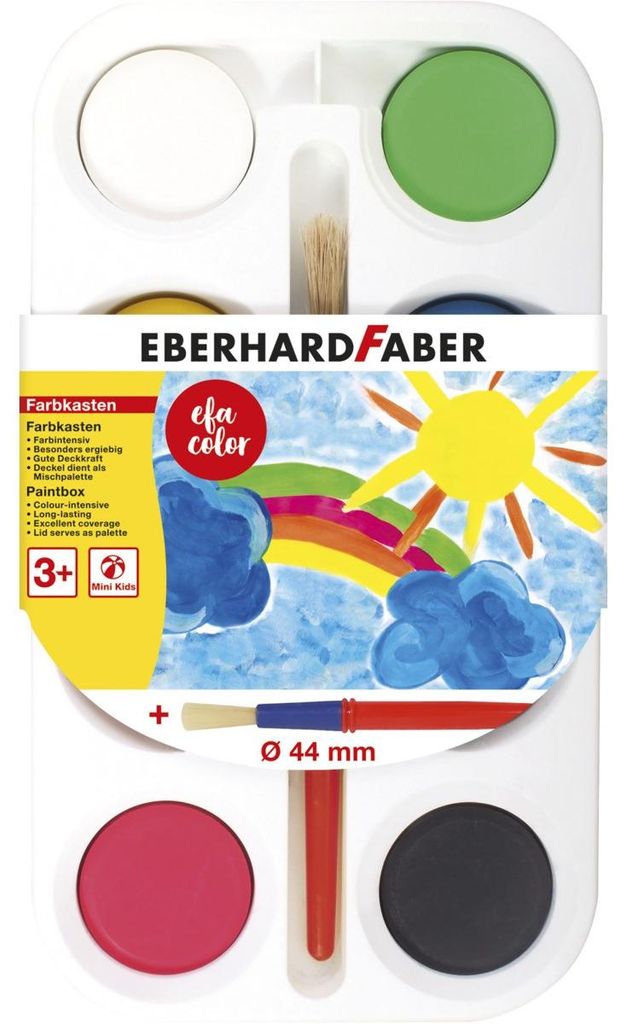 EBERHARD FABER 577008 EBERHARD FABER Pudełko z farbą Zdjęcie produktu 