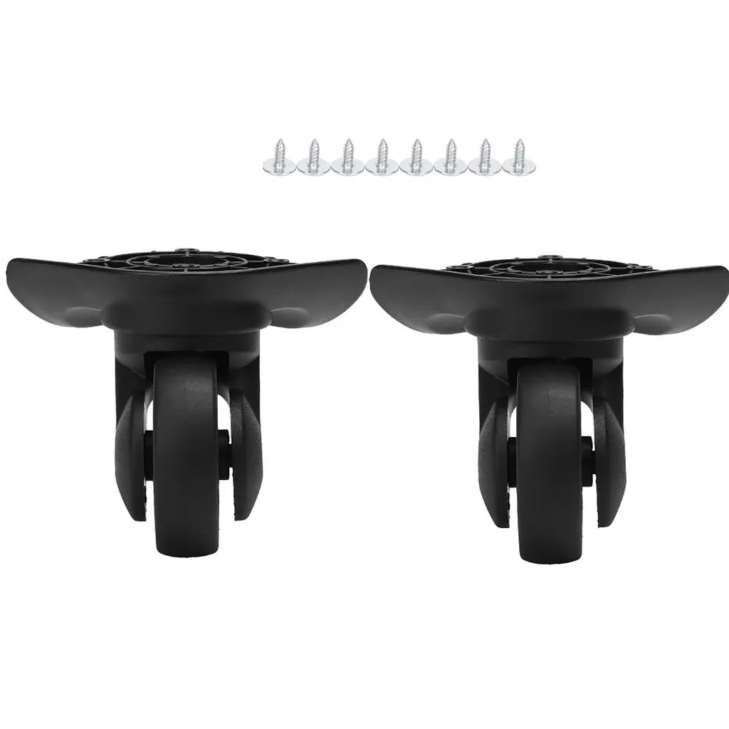 Set 2 Ruote Ricambio A52 per Trolley - Rotelle Singole Universali Mute