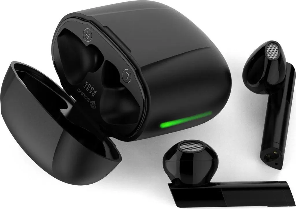 Meliconi 497413 Dart Pods: Auricolari Wireless per Chiamate e Lavoro Nero