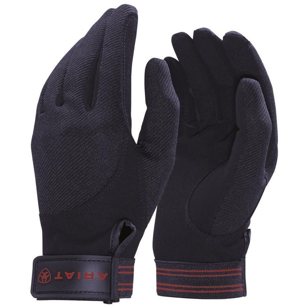 Ariat Handschuhe Tek Grip, Größe:7.5, Farbe:schwarz