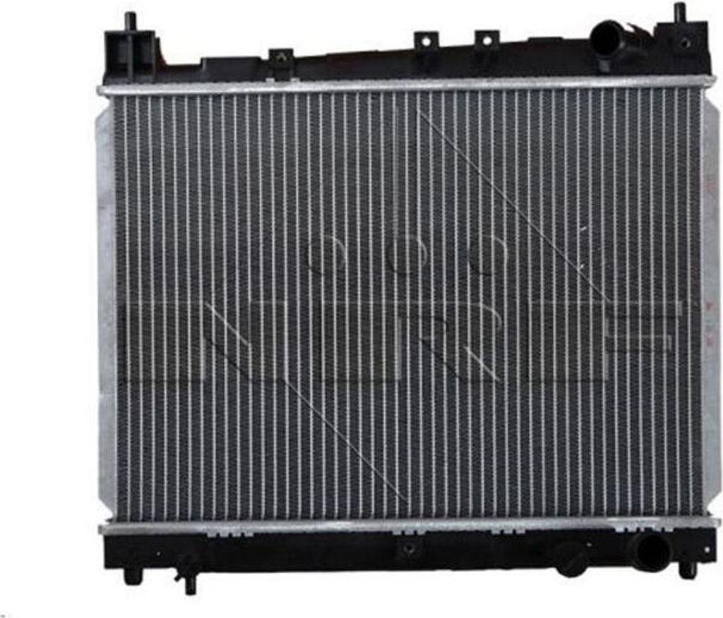 Kühler Motor Kühlrippen gelötet 512 - 350 mm Alu NRF für u.a. TOYOTA YARIS