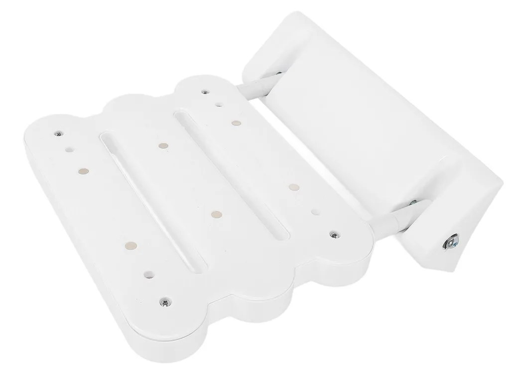 Siège de douche escamotable antidérapant avec fixation murale renforcée - 20