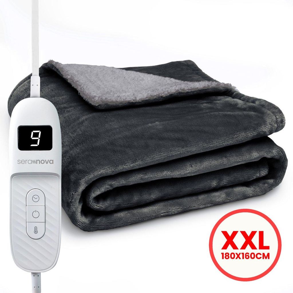 Seranova XXL Elektrische Heizdecke - 180x160cm - 9 Produktbild 