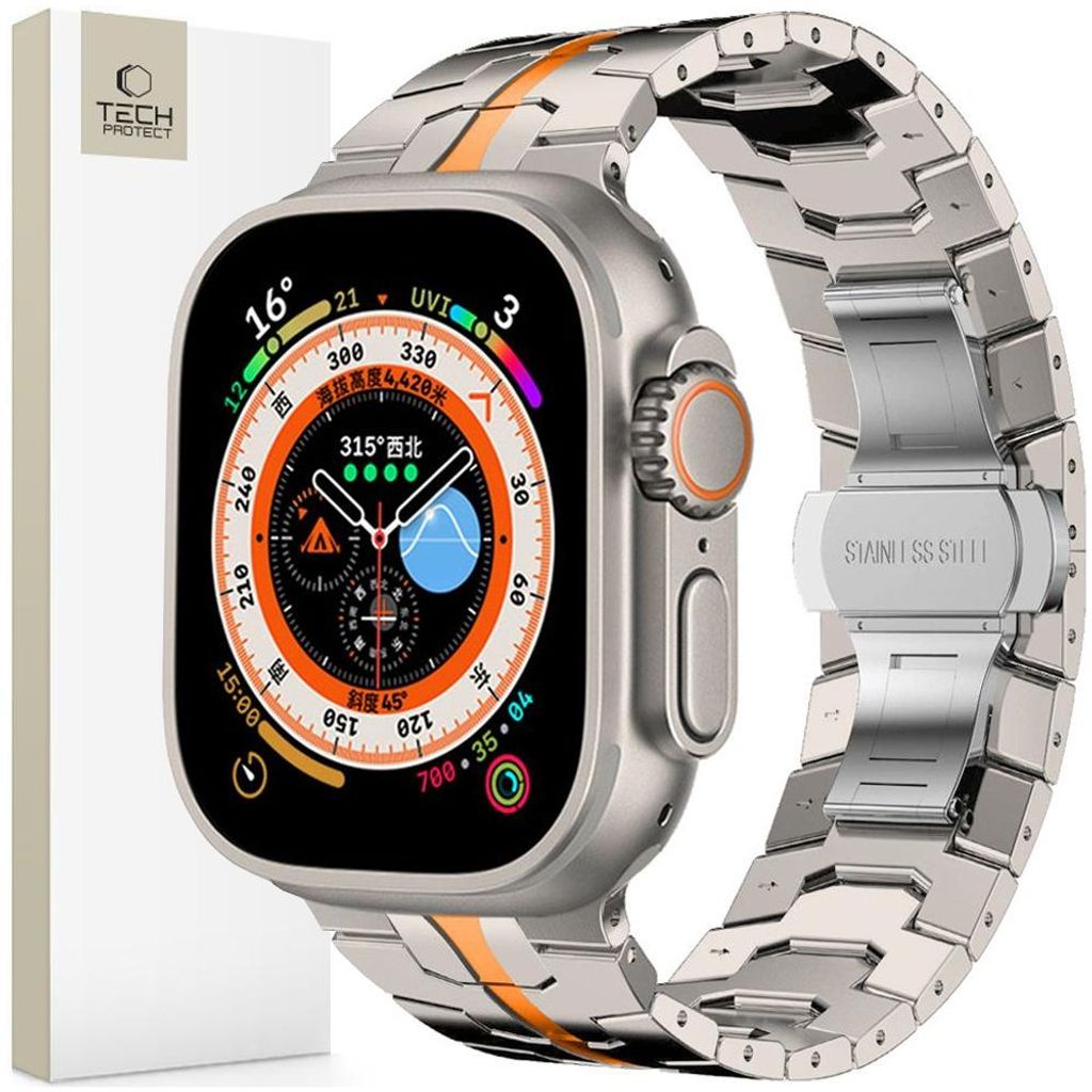Tech-Protect Edelstahllinie Apple Watch 4 / 5 / 6 / 7 / 8 / Produktbild 