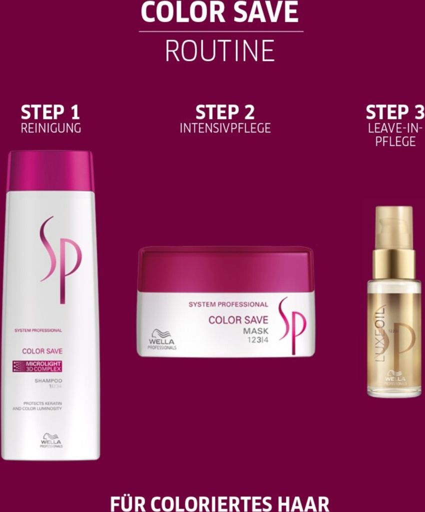 Wella SP System Professional Color Save Gift Box - Shampoo Produktbild 5