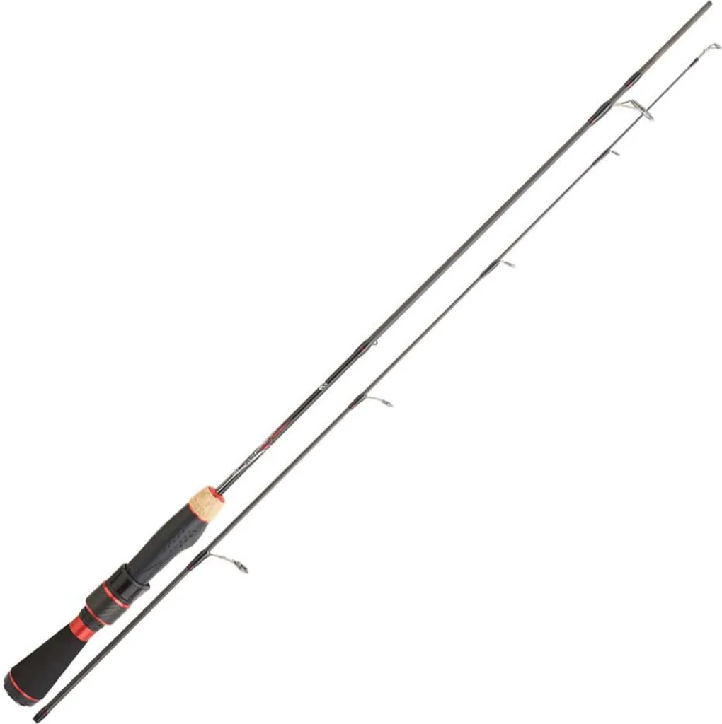 Daiwa Crossfire Canne Argentée 1.20 m à Action Rapide Puissance 3-10g