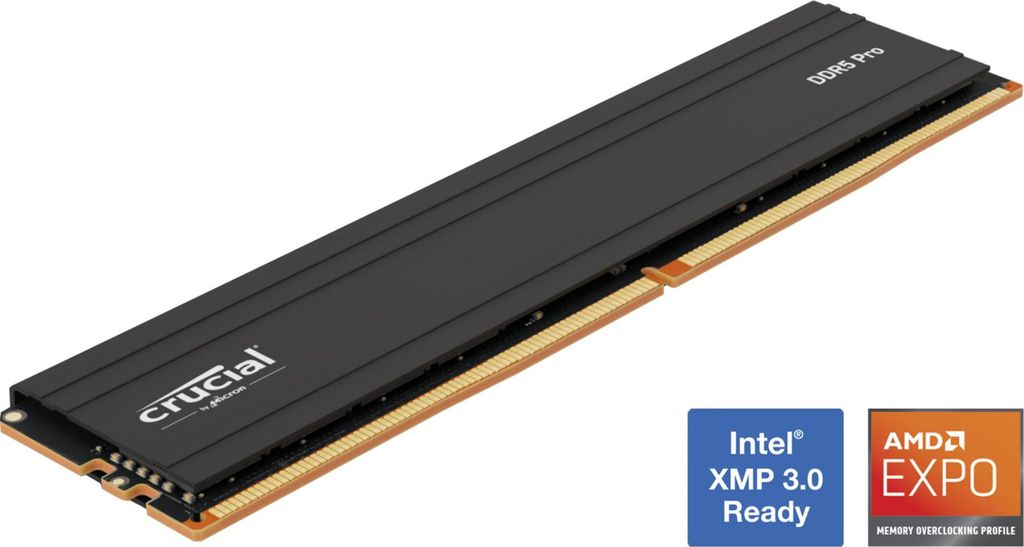 Memoria Crucial Pro 16 GB DDR4-3200 CL22 UDIMM Immagine del prodotto 