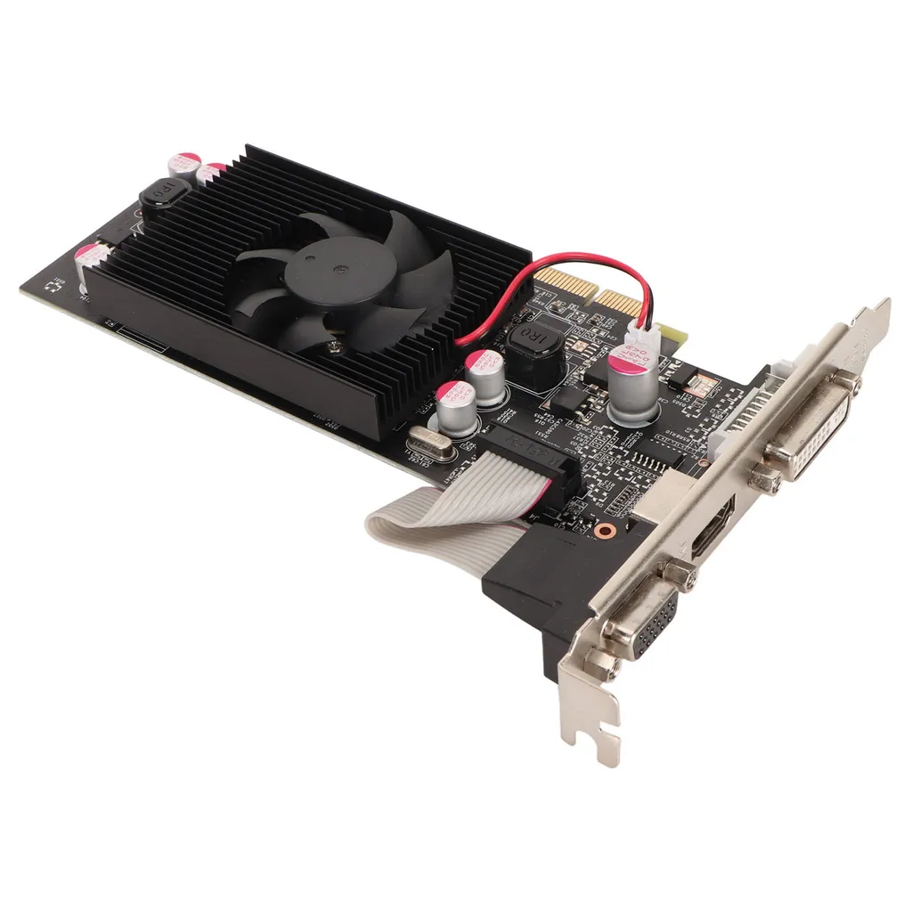 Carte graphique GT210 1Go avec DirectX 10.1 et triple sortie DVI VGA HD