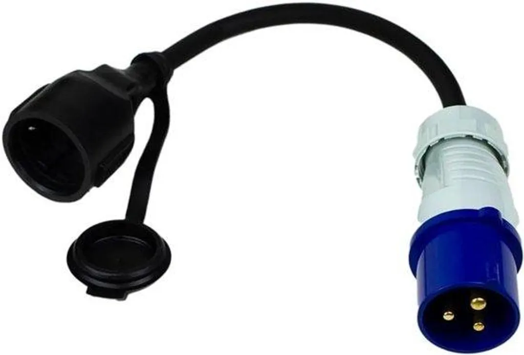 Adaptateur électrique IP44 résistant à l'eau 3G 16A prise de terre