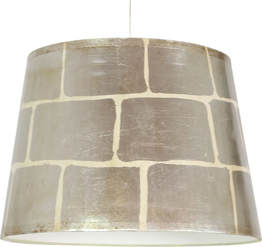 Lampe Suspendue en Métal Argenté AMERICANO 31-32331 Finition Chrome
