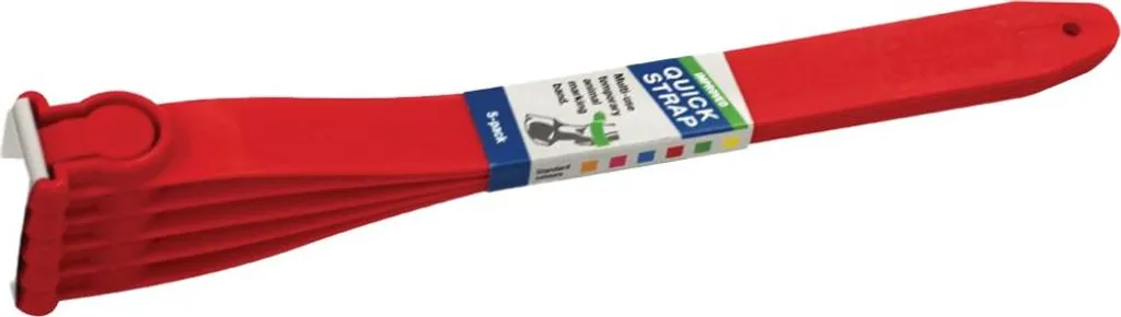 Collare Bovini Quick Strap Rosso - Alta Visibilità e Sicurezza Stalla