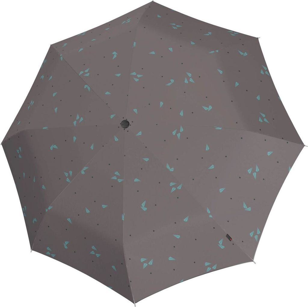 Knirps Taschenregenschirm Regenschirm A.050 Medium Manual 2Fly Stone grau