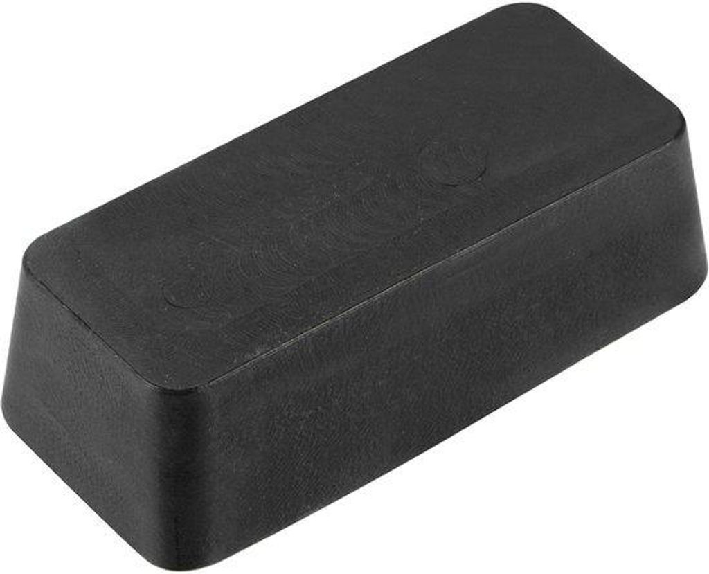 Sourcing Map entfernt, Zwarte polijstpasta, 76 mm x 35 mm x 23 mm, Hoogglans slijpen