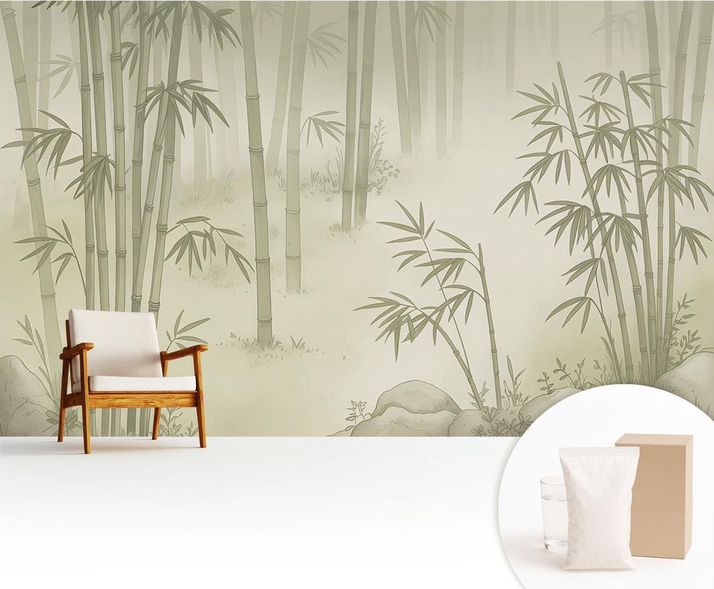 Fototapete - 416x254 cm - Tapete - Wandtapete - Wandbilder - Dekofolie - Tapete Folie - Wand - Dekoration - Wohnzimmer - Friedliche Landschaft