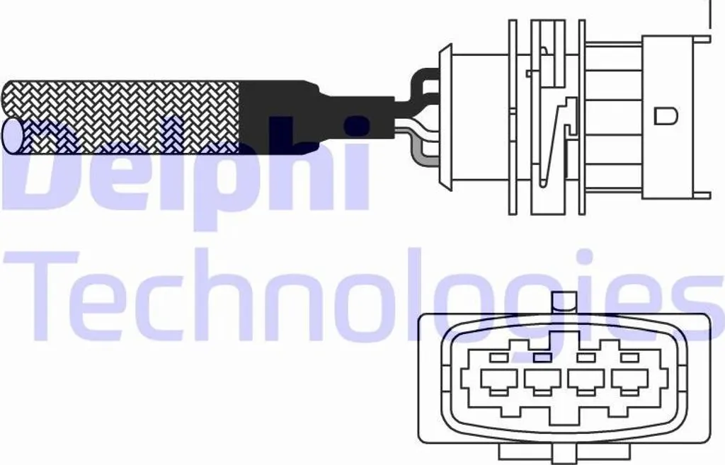 Supprimez le Voyant Moteur : Sonde Lambda DELPHI ES10982-12B1 Astra G