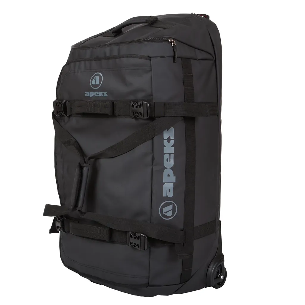 Apeks Roller 90L Sac d'Équipement de Plongée Noir Robuste One Size - 3