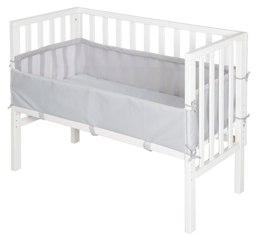 roba Beistellbett 2in1, weiß, 'roba Style', für alle Produktbild 
