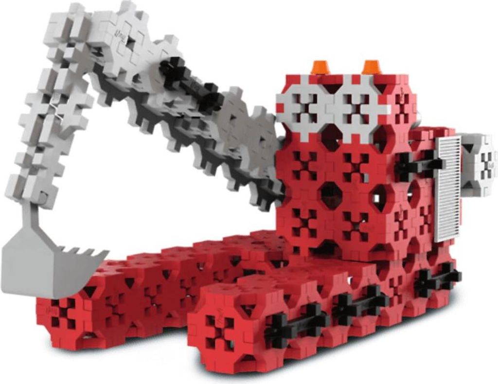 Trefl Spielzeug Feuerwehrwagen und Bagger -Mix 70% - Connect Connect