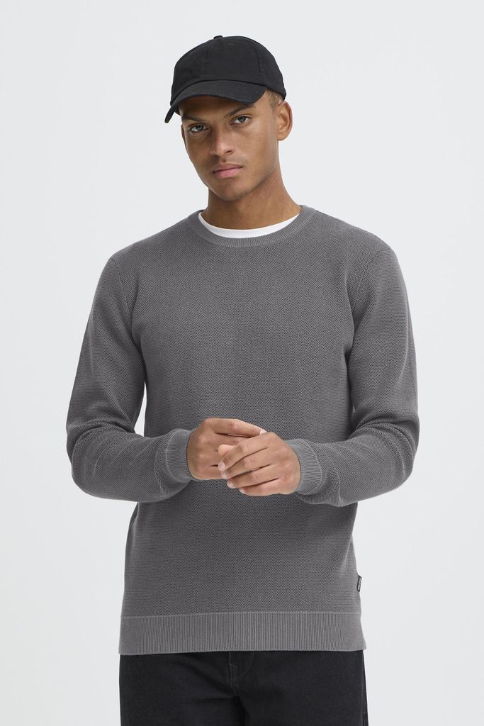 Blend BHBAAL Herren Strickpullover Feinstrick Pullover Baumwollmischung regular fit