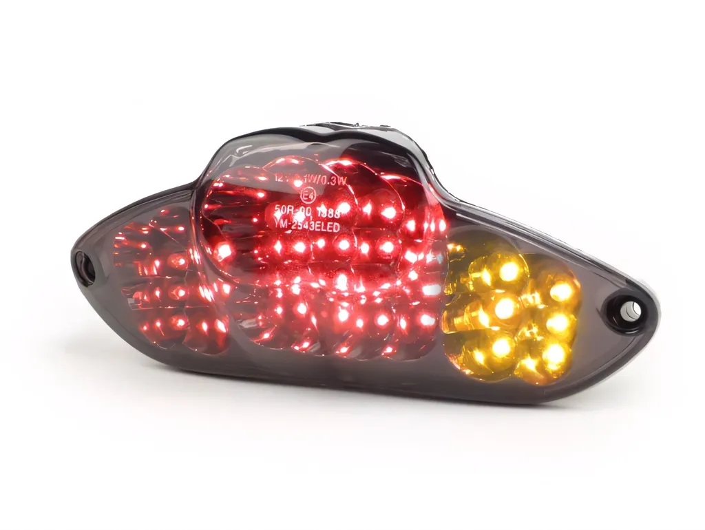 Feu LED BGM Original noir ADN à clignotants intégrés Gilera Runner 50