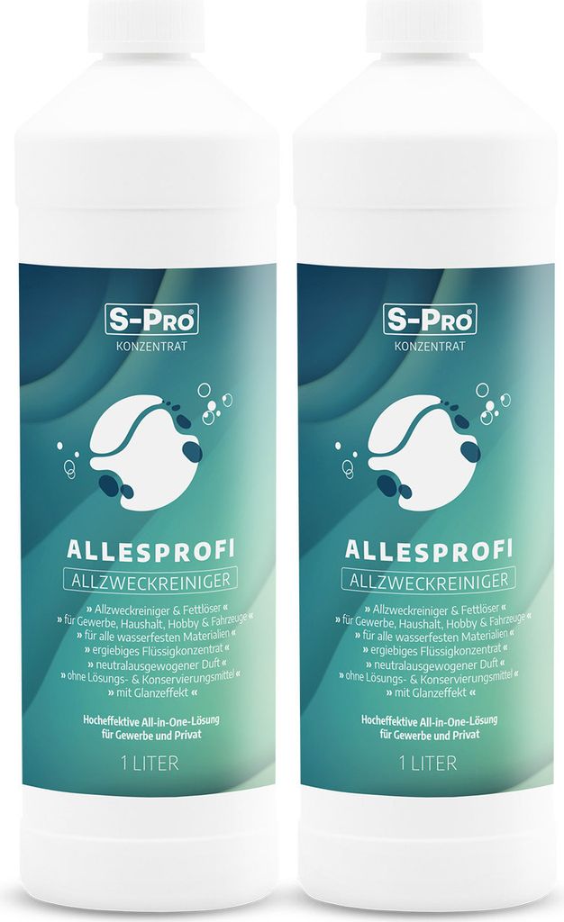 S-Pro AllesProfi Allzweckreiniger Konzentrat 2 x 1 Liter