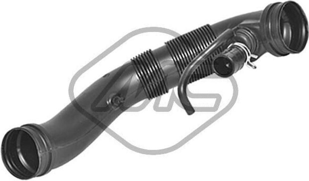 Metalcaucho 78235 Ansaugschlauch Luftfilter für VW GOLF VI (5K1) Luftfiltergehäuse Eingang Oben