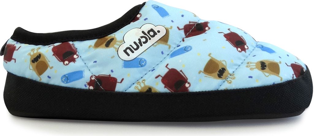NUVOLA. Hausschuhe Herren Damen rutschfester Sohle warm gepolstert bequem blau 38/39 EU - UNCLPR20MSO