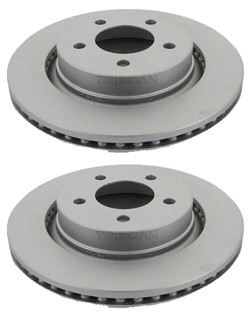 Disques de frein ventilés TRISCAN Ø 297 mm - Haute résistance 300M