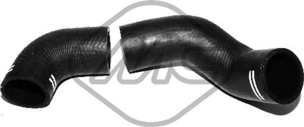 Tubo Flessibile Aria Sovralimentazione 9443 Metalcaucho Fiat Stilo OE 51718041