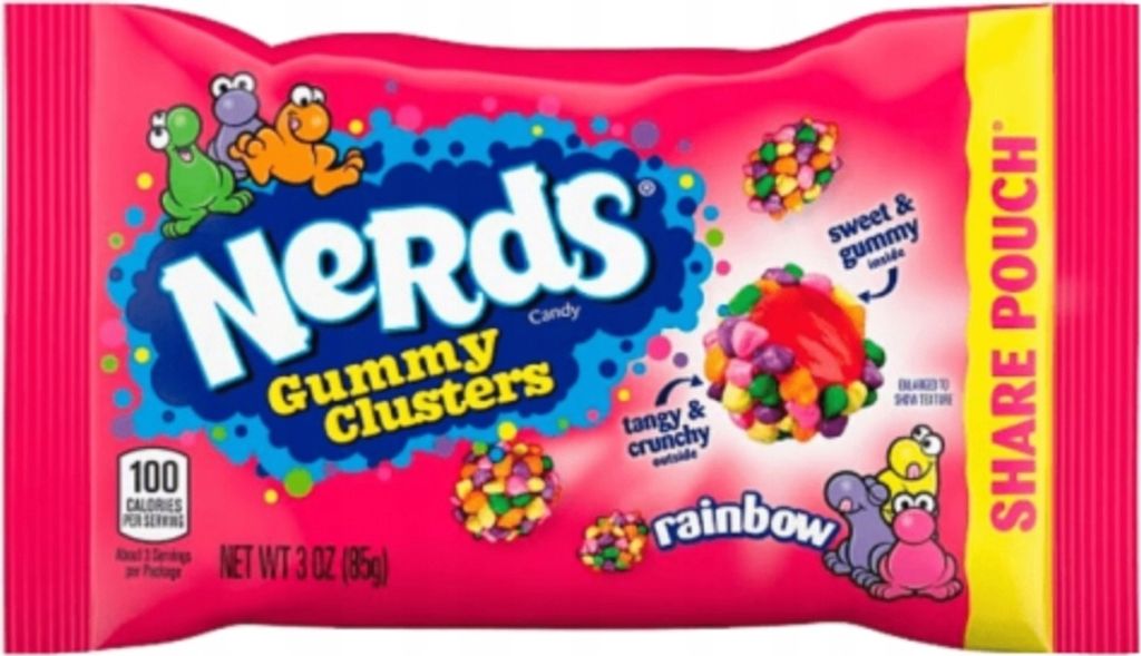 Nerds Gummy Clusters (12 x 85g) Produktbild 