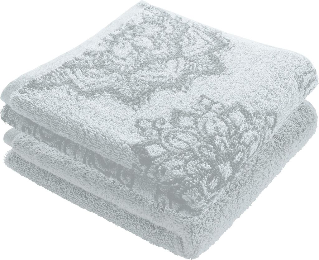 Erwin Müller Duschtuch Bühl" 2er-Pack silber 70x140 cm"