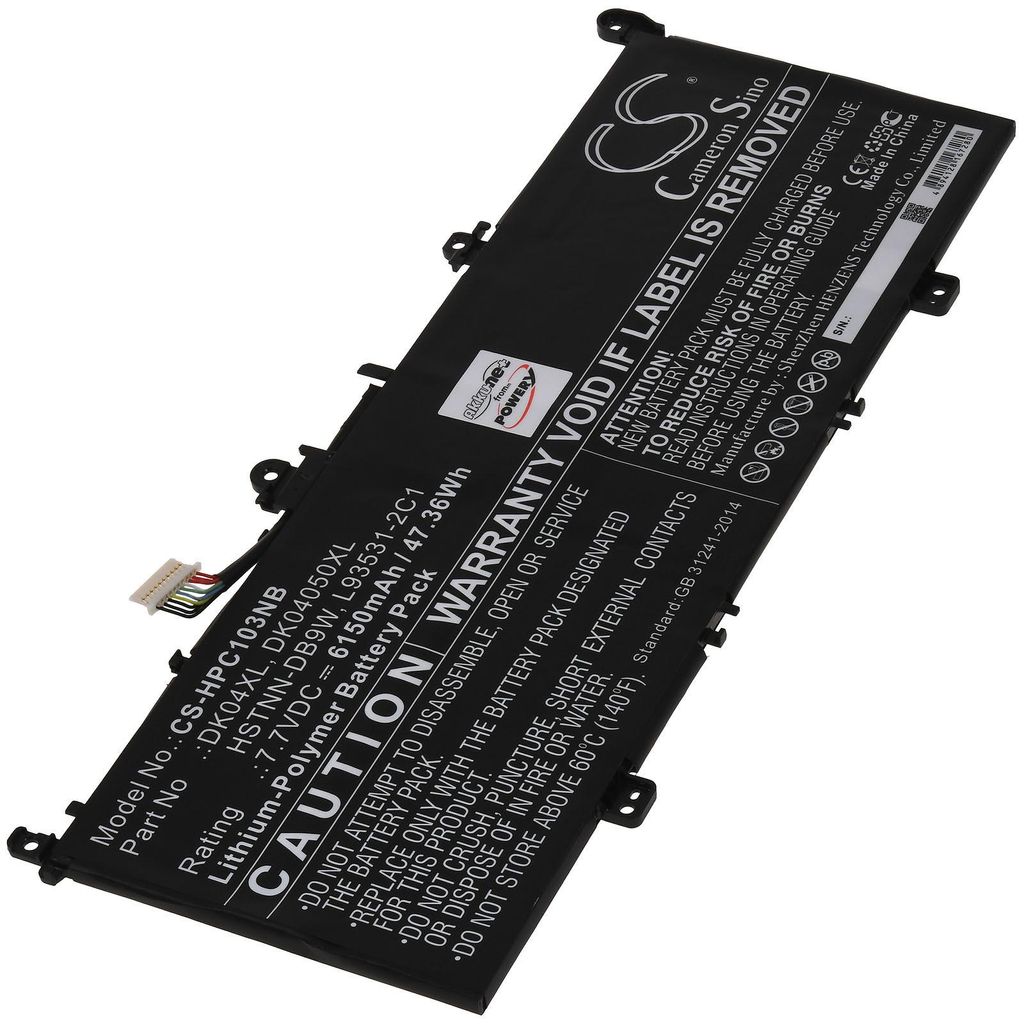 Akku für HP Chromebook X360 13c Laptop