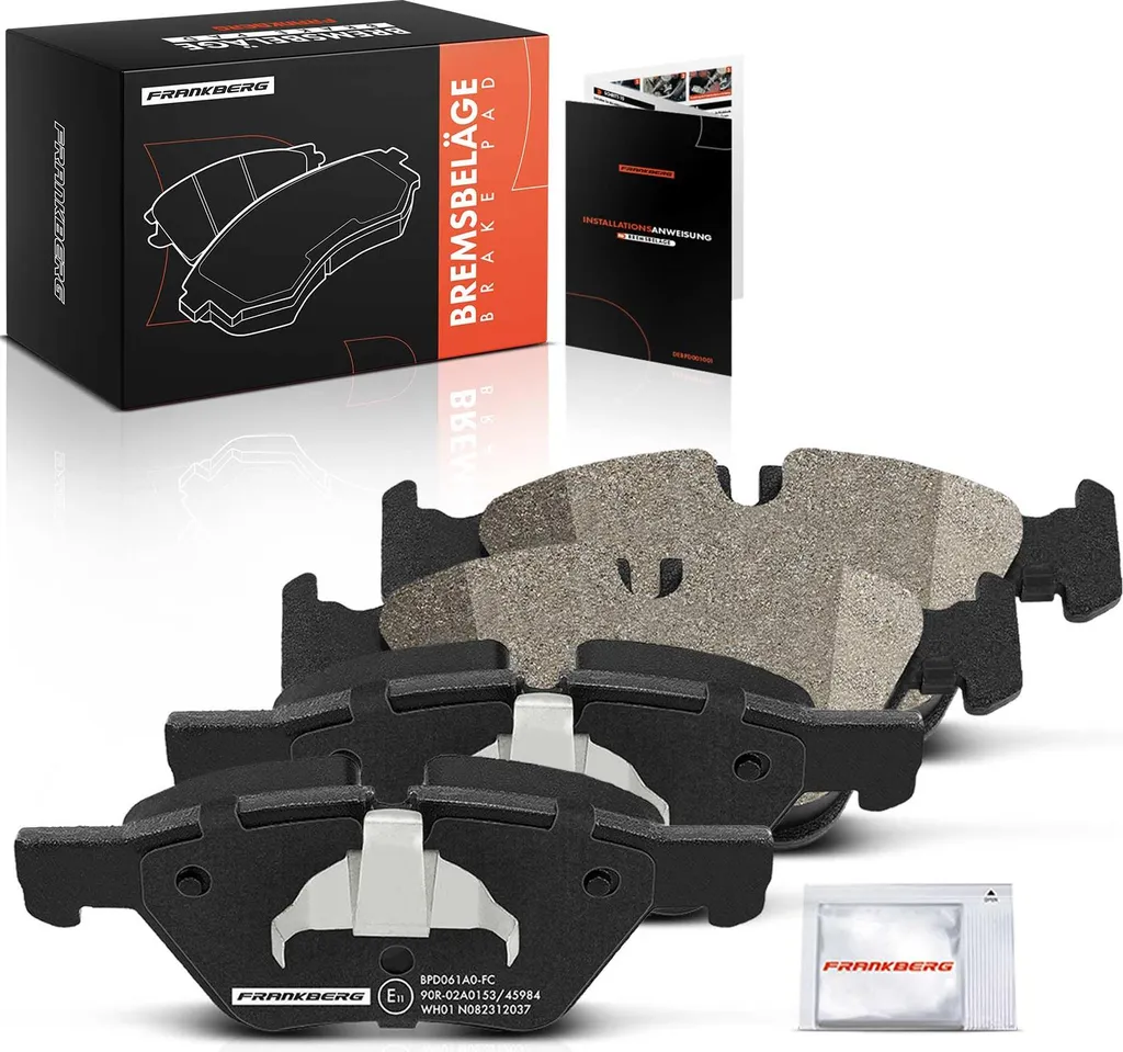 Plaquettes de Frein Avant Silencieuses pour BMW Série 5 E60 E61 2.0L-3.0L