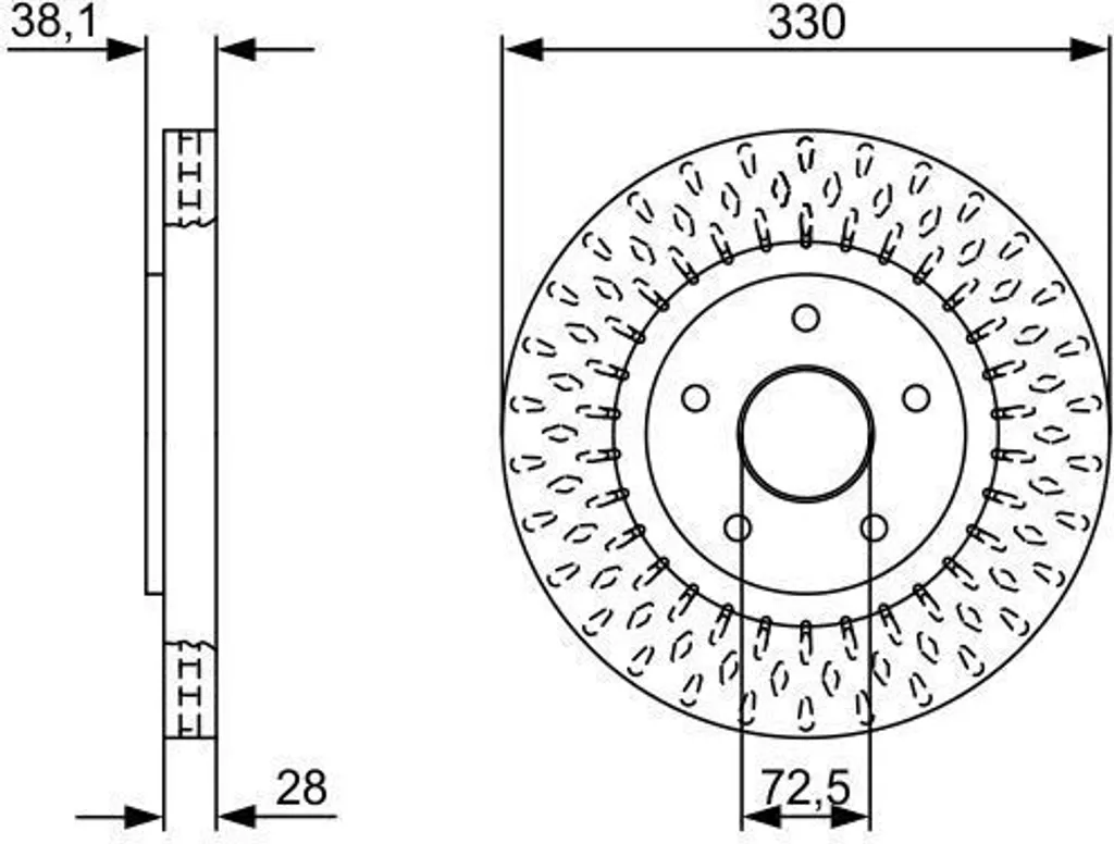 Disque de Frein Bosch 0 986 479 V85 : Finissez-en avec les Vibrations