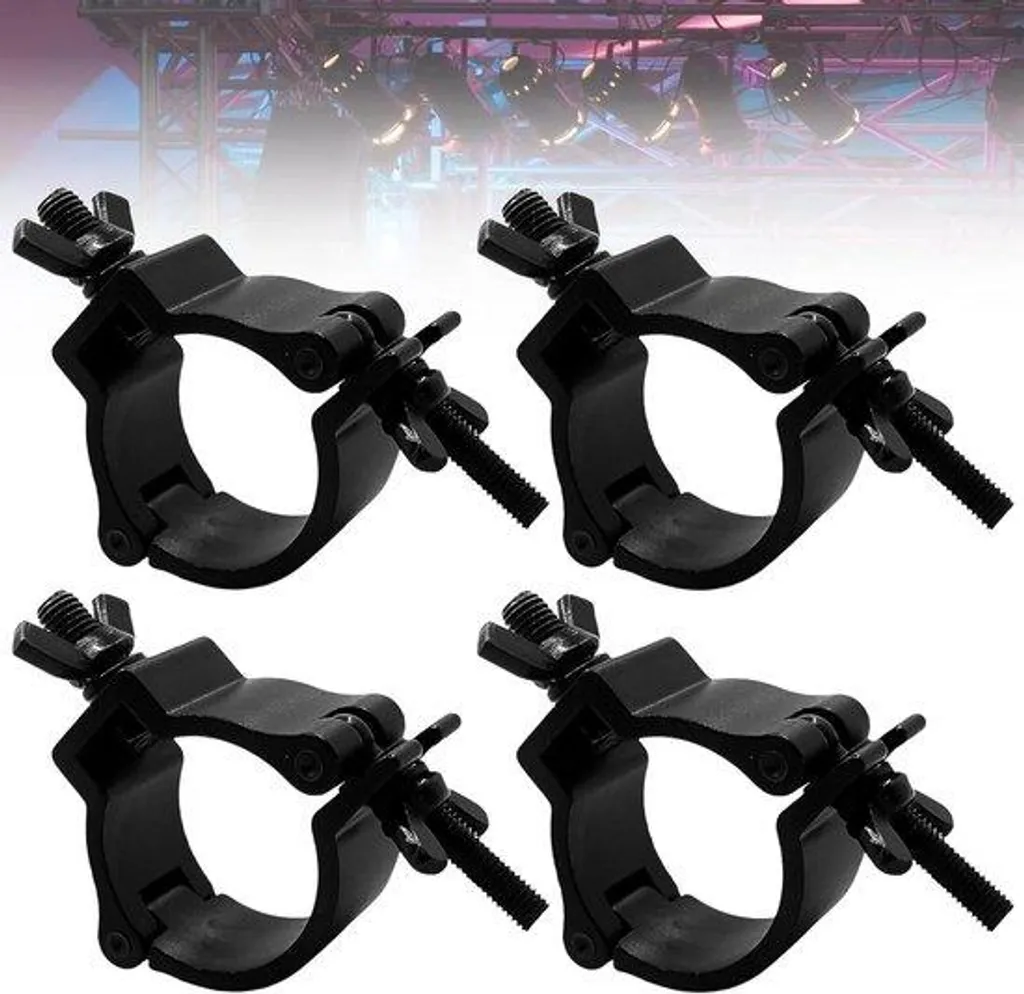 Crochet de fixation rapide Kopjes noir pour tubes 40-52mm charge 200kg