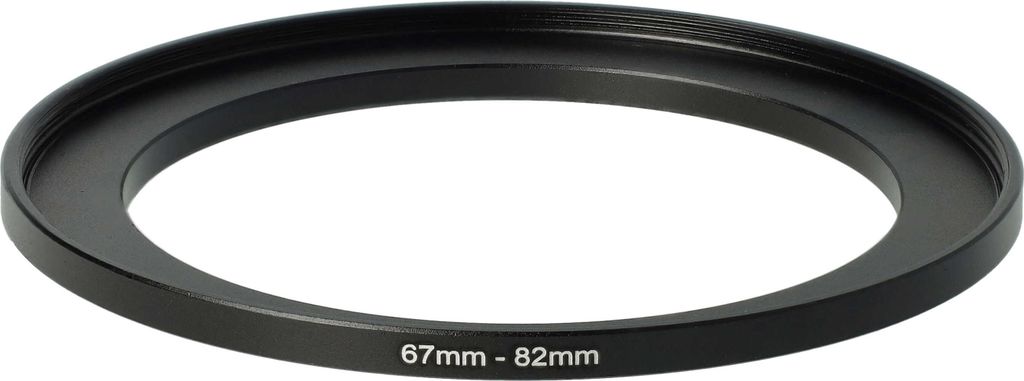 vhbw Step-Up-Ring Adapter 67 - 82mm für Kamera Objektiv - Produktbild 