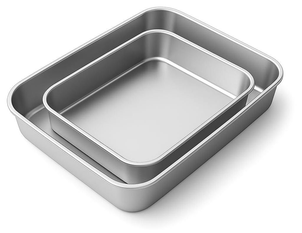 Forme da forno e teglie in acciaio inossidabile | Set di Immagine del prodotto 