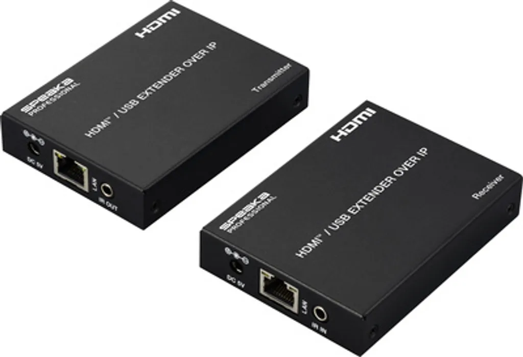 SpeaKa SP-HDE-350 Extender HDMI KVM 1080p avec Contrôle Souris Clavier