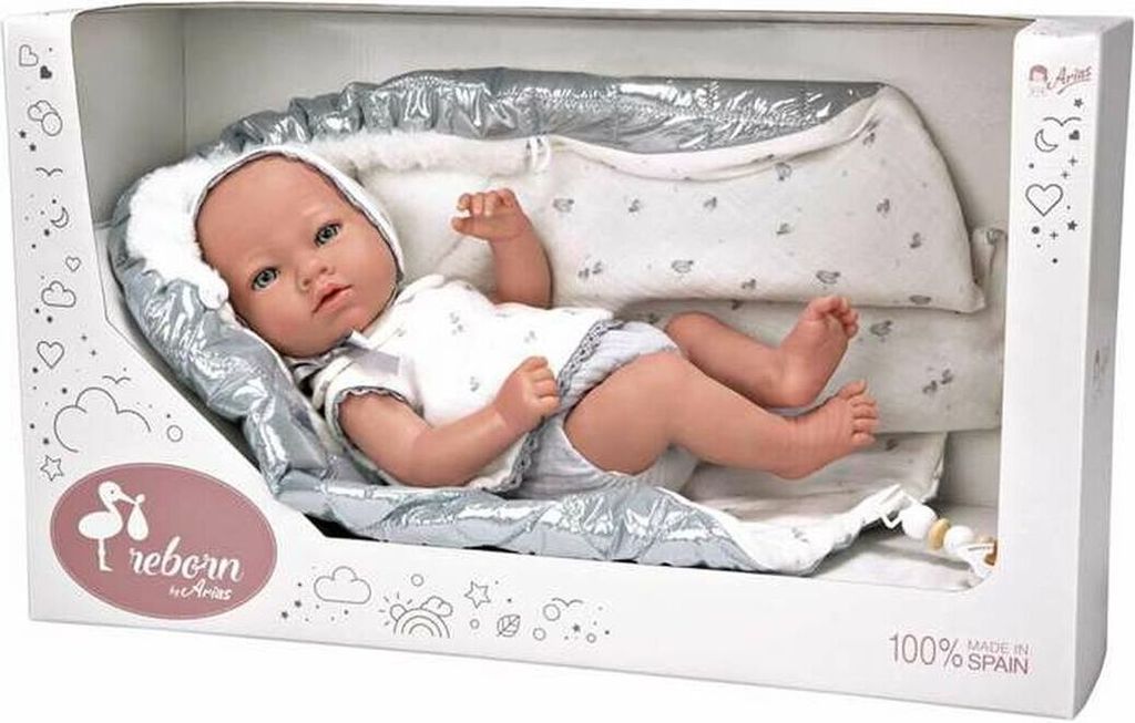 Babypuppe Arias Borja 38 cm Produktbild 
