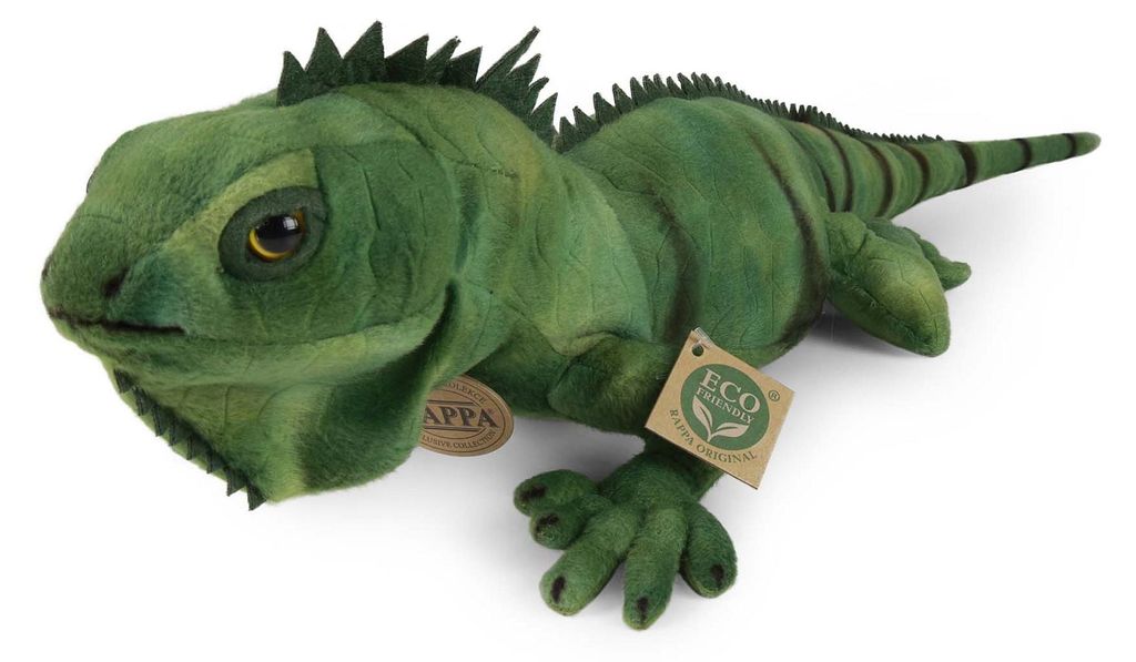Iguane en peluche vert, 68 cm, ÉCOLOGIQUE Image du produit 