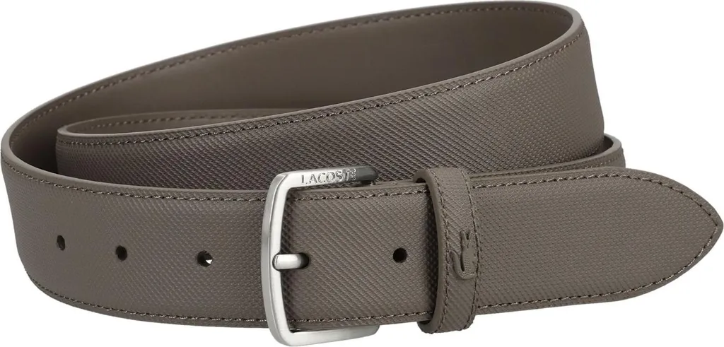 Ceinture Lacoste simili cuir : finissez-en avec les ceintures fragiles
